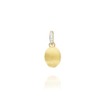 "Boules" Charm in Hand-Engraved Gold and Diamonds (Small) - PS13-609-Nanis-Renee Taylor Gallery