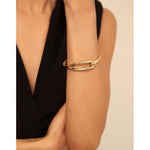 Moored 18K Gold Plated Bracelet - PUL1721ORO0000-UNO de 50-Renee Taylor Gallery