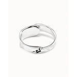 Waves Sterling Silver Plated Bracelet - PUL1806MTL-UNO de 50-Renee Taylor Gallery