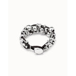 Multivitamins Sterling Silver Plated Bracelet - PUL1861MTLMAR0M-UNO de 50-Renee Taylor Gallery