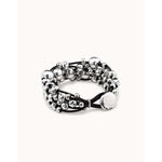 Multivitamins Sterling Silver Plated Bracelet - PUL1861MTLMAR0M-UNO de 50-Renee Taylor Gallery