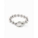 On/Off Sterling Silver Sterling Silver Plated Bracelet - PUL1903MTL-UNO de 50-Renee Taylor Gallery