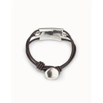 Spidergrey Sterling Silver Plated Bracelet - PUL2136GRSMTL0M-UNO de 50-Renee Taylor Gallery
