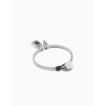 Hopeful Key Sterling Silver Plated Bracelet - PUL2302GRSMTL0M-UNO de 50-Renee Taylor Gallery