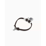 Lock Sterling Silver Plated Bracelet - PUL2303GRSMTL0M-UNO de 50-Renee Taylor Gallery