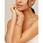 New Nail 18K Gold Plated Bracelet - PUL2308ORO-UNO de 50-Renee Taylor Gallery