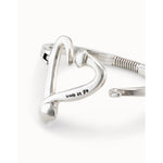 One Love Sterling Silver Plated Bracelet - PUL2309MTL-UNO de 50-Renee Taylor Gallery