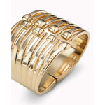 Matching 18K Gold Plated Bracelet - PUL2313ORO0000M-UNO de 50-Renee Taylor Gallery