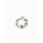 Together Sterling Silver Plated Bracelet - PUL2336NGRMTL0M-UNO de 50-Renee Taylor Gallery