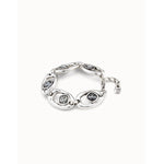 Together Sterling Silver Plated Bracelet - PUL2336NGRMTL0M-UNO de 50-Renee Taylor Gallery