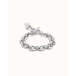 Yolo Sterling Silver Plated Bracelet - PUL2365BPLMTL-UNO de 50-Renee Taylor Gallery