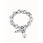 Yolo Sterling Silver Plated Bracelet - PUL2365BPLMTL-UNO de 50-Renee Taylor Gallery