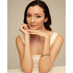 Yolo 18K Gold Plated Bracelet - PUL2365BPLORO-UNO de 50-Renee Taylor Gallery