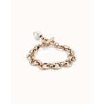 Yolo 18K Gold Plated Bracelet - PUL2365BPLORO-UNO de 50-Renee Taylor Gallery