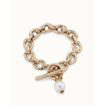 Yolo 18K Gold Plated Bracelet - PUL2365BPLORO-UNO de 50-Renee Taylor Gallery