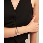 Youngster Sterling Silver Plated Bracelet - PUL2427MTL-UNO de 50-Renee Taylor Gallery