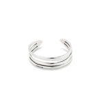 Sterling Silver Plated Bracelet - PUL2440MTL0000M-UNO de 50-Renee Taylor Gallery