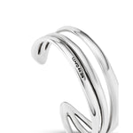 Sterling Silver Plated Bracelet - PUL2440MTL0000M-UNO de 50-Renee Taylor Gallery