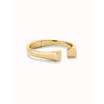 18K Gold Plated Bangle Bracelet - PUL2493ORO-UNO de 50-Renee Taylor Gallery