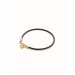 Hazte Leather Bracelet with 18k Gold Plated Clasp - PUL2498ORO0000U-UNO de 50-Renee Taylor Gallery