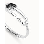 Bangle Bracelet Black Crystal - PUL2512NGRMTL-UNO de 50-Renee Taylor Gallery