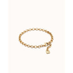 18k gold-plated chain bracelet - PUL2539ORO000-UNO de 50-Renee Taylor Gallery
