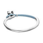 Silver and Blue Flutter Bracelet - PUL2614AZUMTL-UNO de 50-Renee Taylor Gallery