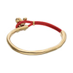 Gold and Red Flutter Bracelet - PUL2614ROJORO-UNO de 50-Renee Taylor Gallery