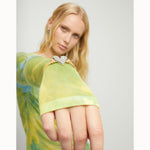 Camel Leather Bracelet with Silver Heart Detail - PUL2638CAMMTL-UNO de 50-Renee Taylor Gallery