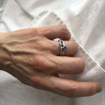 Prismic Ring with Sapphire by Lika Behar