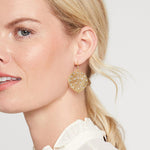Peacock Cubic Zirconia Earrings-Julie Vos-Renee Taylor Gallery