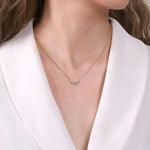 14K Yellow Gold Angel Wings Pendant Necklace – NK6477Y4JJJ-Gabriel & Co.-Renee Taylor Gallery