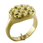 18K & Diamond "Bubbles" Ring - R-100-Alex Sepkus-Renee Taylor Gallery