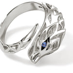 Naga Ring, Sterling Silver - RBS603551BSP-John Hardy-Renee Taylor Gallery