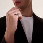 Naga Ring, Sterling Silver - RBS603551BSP-John Hardy-Renee Taylor Gallery