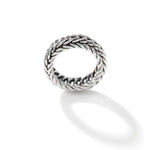 Kami Classic Chain Silver Band Ring - RU900358-John Hardy-Renee Taylor Gallery