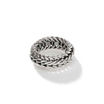 Kami Classic Chain Silver Band Ring - RU900358-John Hardy-Renee Taylor Gallery