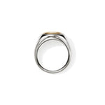 Pebble 14K Gold & Silver Ring - RZZ987477-John Hardy-Renee Taylor Gallery