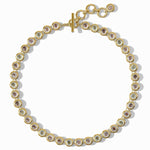 Rainbow Tennis Necklace-Champagne Radiance - N592GCI00-Julie Vos-Renee Taylor Gallery