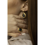 Mare Nostrum Earrings with Blue Topaz by Lika Behar