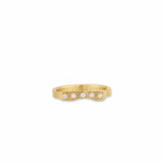 Stockton Gold Ring with Diamond by Lika Behar