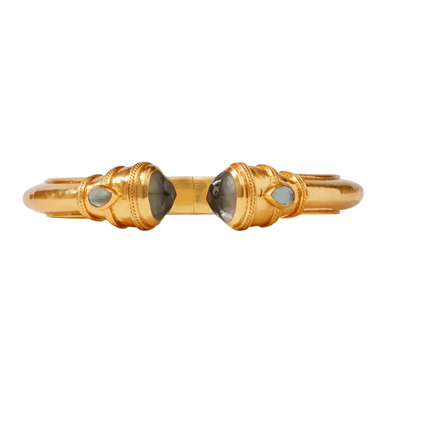 Cannes Demi Cuff, Iridescent Clear Crystal main image 1