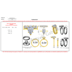 Custom Bridal Set – 3.10 ct Pear-Shaped Lab-Grown Diamond Center in 14K Yellow Gold - SODW0035847-04-Renee Taylor Gallery-Renee Taylor Gallery