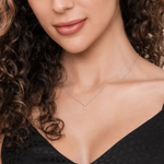 14K White Gold Diamond C Initial Pendant Necklace - NK8132C-W45JJ-Gabriel & Co.-Renee Taylor Gallery