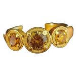 18K Green/Brown Diamond "Orchard" Ring - R-240-Alex Sepkus-Renee Taylor Gallery