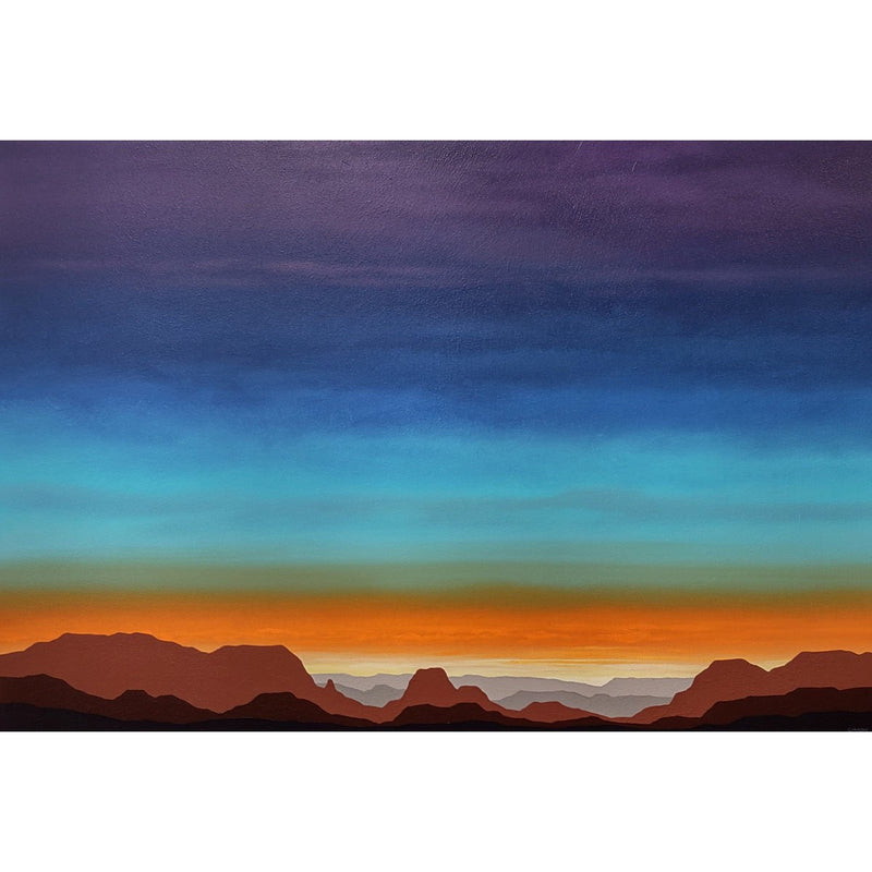 "Sedona Sunrise" 24x36-Robert Charon-Renee Taylor Gallery