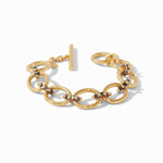 SoHo Demi Link Bracelet - Mixed Metal-Julie Vos-Renee Taylor Gallery