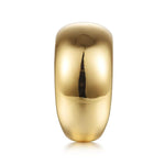Soraya - 14K Yellow Plain Gold Cigar Band - LR52935Y4JJJ-Gabriel & Co.-Renee Taylor Gallery