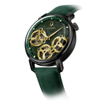 Spaceview Evolution Green Suede - 28A210-Accutron-Renee Taylor Gallery