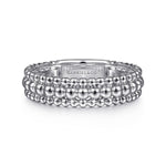 925 Sterling Silver Bujukan Band - LR51977SVJJJ-Gabriel & Co.-Renee Taylor Gallery